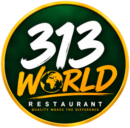 313 World Restaurant emblem